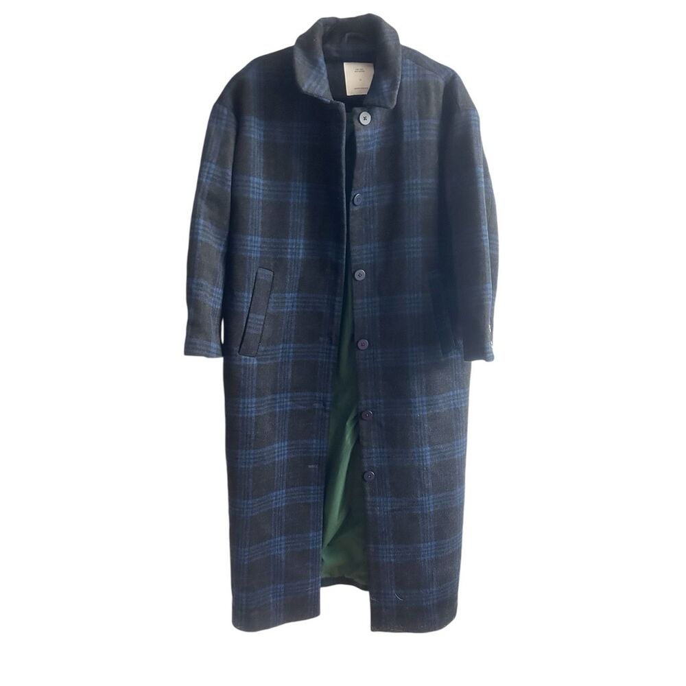 Wool Long Coat Balenciaga style